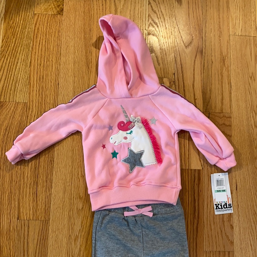 matching unicorn sweatsuit